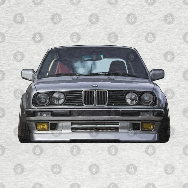 E30 Illustration by KAM Std